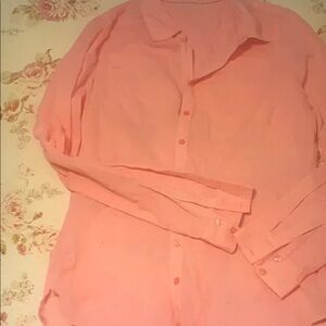 Pink Button-Up Shirt
